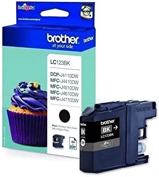 Brother LC123BK | Cartouche d'encre originale | Noir Fiche Technique et Prix au Maroc