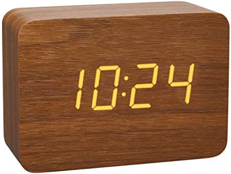 TFA Dostmann 60.2549.08 radiopiloté(e) Réveil bois, marron clair Heures de réveil 1 Fiche Technique et Prix au Maroc