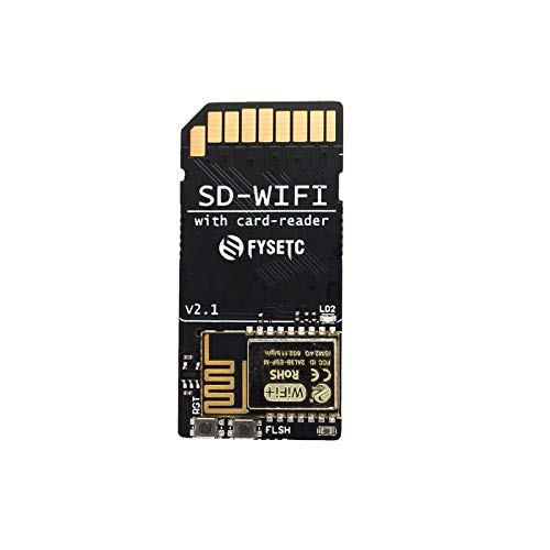 Toaiot Écran d'affichage SD-WiFi avec lecteur de carte Module de transmission sans fil en nuage direct BTT pour imprimante 3D Prus MK3S TFT35 V3.0 Ender 3 SKR Mini E3 Fiche Technique et Prix au Maroc