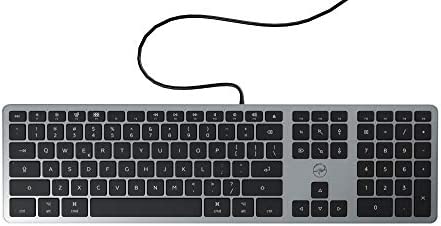 Mobility Lab ML303574 - Clavier ultra slim pour MAC, design élégant et ultra fin QWERTY US International – Filaire – Space Grey - 437 x 120 x 22mm - QWERTY US International Fiche Technique et Prix au Maroc