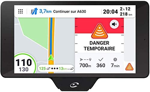 Coyote NAV+ (France) - Assistant d'Aide à la Conduite - GPS Coyote avec Cartographie 3D - Assistant Vocal - Écran Tactile HD - Avertisseur Dépassement Vitesse, Dangers et Trafic - Bluetooth Fiche Technique et Prix au Maroc