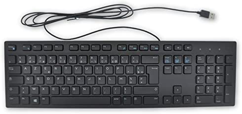 DELL Clavier Mince USB AZERTY KB216 - Numero Dell: R5KCK Fiche Technique et Prix au Maroc