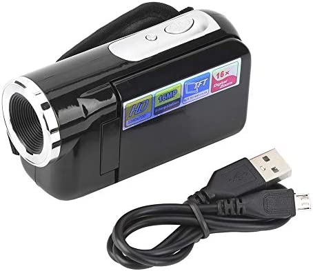 Oubit Caméra vidéo numérique Portable Enfants Enfants 16X HD caméscope numérique avec écran LCD TFT(Noir) Fiche Technique et Prix au Maroc