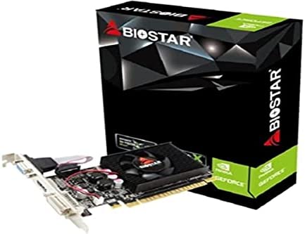 Biostar Carte Graphique Nvidia Compatible GeForce G210 1Go DDR3 Fiche Technique et Prix au Maroc