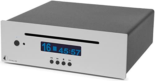 Pro-Ject CD Box DS Argent - Lecteurs de CD (24 bits/192 kHz, 100 DB, 0,007%, 20 - 20000 Hz, 1 W, 194 mm) Fiche Technique et Prix au Maroc