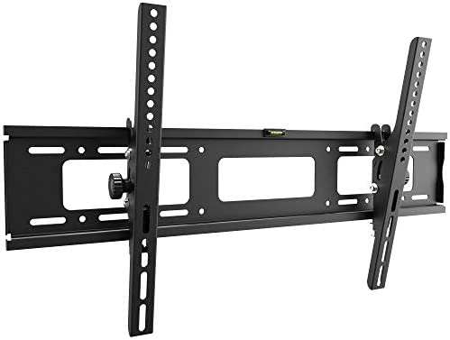 RICOO R07 Support TV Mural Plat Inclinable Universel 37-80 Pouces (94-203 cm) Fixation Murale Écran incurvé OLED LED LCD VESA 600x400 Noir Fiche Technique et Prix au Maroc