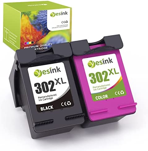 YesInk 302 XL Remplacement pour HP 302 XL Cartouche HP 302 Encre HP 302 Cartouches HP 302 pour HP DeskJet 1110 2130 Envy 4520 Officejet 3830 (1 Noir 1 trichromie) Fiche Technique et Prix au Maroc