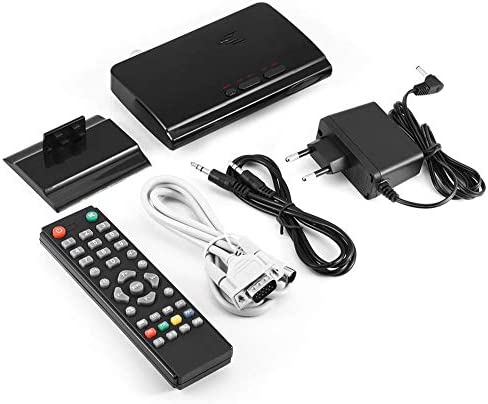 AV to vga TV Box, décodeur AV à VGA TV PC Moniteur Récepteur Haut-Parleur Ecran LCD Externe CRT Tuner VGA HDTV 1080P Accessoire électronique AV to vga TV Box(UE) Fiche Technique et Prix au Maroc