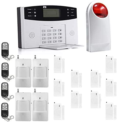 Ectech Système d'alarme Sécurité sans Fil GSM Autodial Call Home Système d'alarme Anti-Intrusion Avis, Fiche Technique et Prix au Maroc