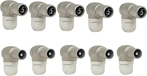 TELEVES Lot de 5 connecteurs antenne TV TNT mâle 4130 + 5 pièces femelle 4131 Fiche Technique et Prix au Maroc