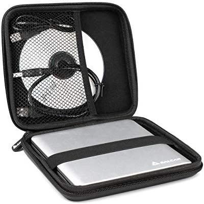 SALCAR Universal Film Housse de Protection Hard Case Sleeve Shell Sac Portable pour Lecteurs Externe DVD et d'autres Disque Interne Universal DVD CD Blu Ray graveur pour Apple USB Samsung/ LG/ ASUS Fiche Technique et Prix au Maroc