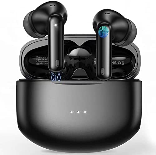 Écouteurs intra-auriculaires Bluetooth 5.3 sans fil, avec 4 micros, réduction du bruit, IP7, étanche à l'eau, 50H basses profondes sport Bluetooth pour Android/iPhone Fiche Technique et Prix au Maroc