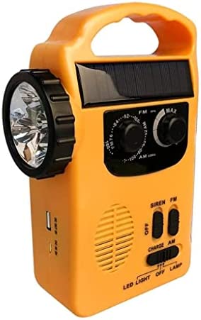 AM/FM Radios Solar Crank NOAA Weather Radio for Emergency with AM/FM Radio Flashlight Reading Lamp Fiche Technique et Prix au Maroc