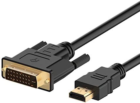 Rankie Câble Adaptateur HDMI vers DVI, Bidirectionnel, 1,8m, Noir Fiche Technique et Prix au Maroc