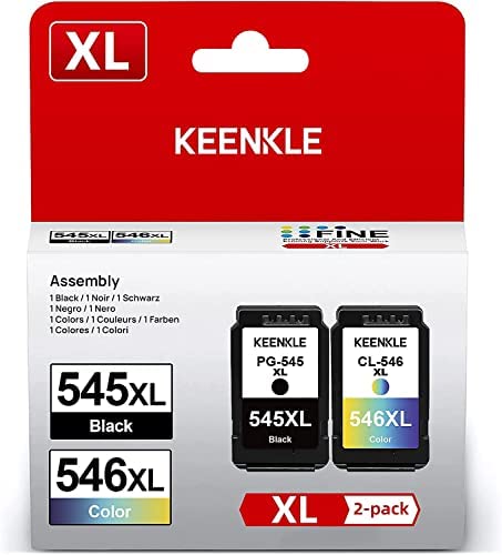 545 546 XL Cartouches d'encre Remplacement pour Canon PG-545XL CL-546XL PG-545 CL-546 pour Pixma TS3150 MG2450 MX495 TR4550 MG2950S MG2550 MG2550S MG2555 MG2950 MG2450 TS3150 (Noire + Couleur XL) Fiche Technique et Prix au Maroc