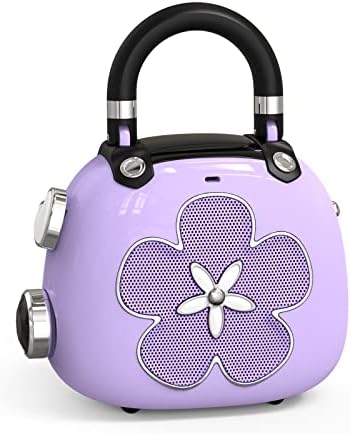 DOSS Enceinte Bluetooth Portable, Mini Enceinte légère avec Son Puissant,Microphone intégré,Mini Haut Parleur Parfait pour la Chambre, Maison, pour Les Filles, Femme-Violet Fiche Technique et Prix au Maroc