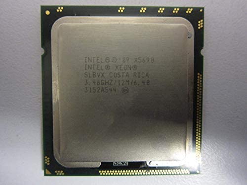 Intel Xeon X5690 Six Core Processeur 3.46 GHz 6,4 GT/s Smart Cache DE 12 Mo Lga-1366 130 W Slbvx (certifié reconditionné) Fiche Technique et Prix au Maroc