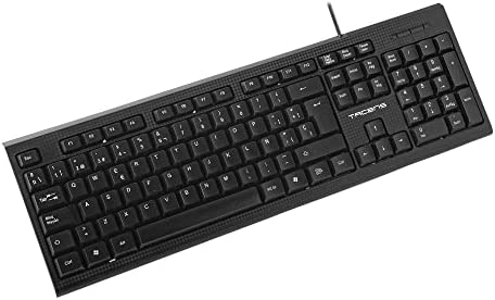 Tacens Anima AK0PT, Clavier à membrane professionnel, Layout portugaise, Noir Fiche Technique et Prix au Maroc