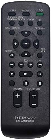 VINABTY RM-AMU009 Télécommande de Remplacement pour Sony MHC-EC609iP MHC-EC709iP MHC-EC909iP MHC-EC69i MHC-EC99i MHC-EC68Pi SS-CMX500 SS-EC68iS HCD-EC78P HCD-EC99i HCD-EC709iP Mini Hi-FI Component Fiche Technique et Prix au Maroc