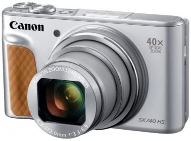 Canon - Powershot SX740 - Appareil Photo Numérique Compact - Argent 2956C002 Fiche Technique et Prix au Maroc