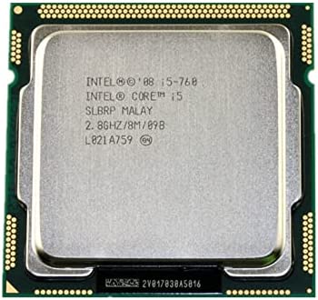 Hegem Processeur Intel Core I5-760 I5 760 2,8 GHz Quad-Core Quad-Thread 8M 95W LGA 1156 Pas DE Ventilateur Fiche Technique et Prix au Maroc
