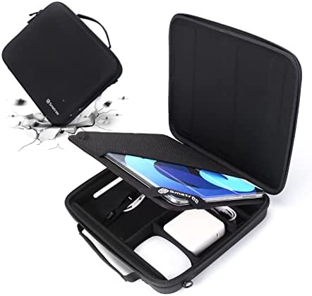 Smatree Étui Rigide iPad Pro 12,9 Pouces, Étui de Transport pour iPad Pro 12,9" 2021 2020 2018 / 13" Surface 8 / X / Surface Pro 12,3", Accessoires Électroniques Sac Organisateur pour Câbles, Souris Fiche Technique et Prix au Maroc