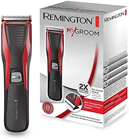 Remington Tondeuse Cheveux Hommes [Moteur Pro] My Groom (Lames Acier Inoxydable Auto-Affûtées, 12 Sabots 1-23mm) Tondeuse cheveux HC5100 Avis, Fiche Technique et Prix au Maroc