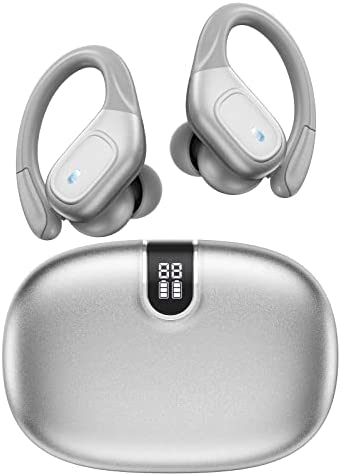 Ulfsaar Ecouteur Bluetooth sans Fil Sport, Écouteur sans Fil Bluetooth 5.3 avec 2 HD Mic, Oreillette Bluetooth 78H Affichage LED, Réduction de Bruit, IP7 Etanche iOS Android[Classe énergétique A+++] Fiche Technique et Prix au Maroc