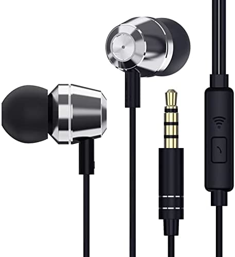 Tijjywwil Écouteurs, Écouteurs Filaires, Écouteurs Isolants, Métal, Écouteurs Intra-Auriculaires avec Port Casque 3,5 Fiche Technique et Prix au Maroc