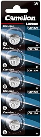 CAMELION - Lot de 5 piles lithium CR1220 Fiche Technique et Prix au Maroc