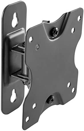 RICOO S3711 Support Mural TV Universel 13-27 Pouces (33-69cm) Orientable Inclinanble Fixation Murale TV OLED LED LCD écran PC incurvé VESA 100x100 Noir Fiche Technique et Prix au Maroc