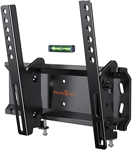 Perlegear Support Mural TV pour de 13 à 42 Pouces, Support TV Inclinable, VESA 75x75-200x200mm,Capacité Max 25 kg, PGST02-E Fiche Technique et Prix au Maroc