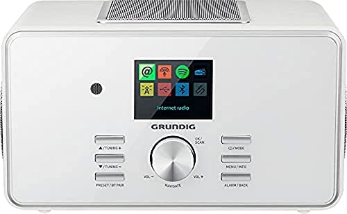 Grundig DTR 6000 X Portable Analogique et numérique Blanc Fiche Technique et Prix au Maroc