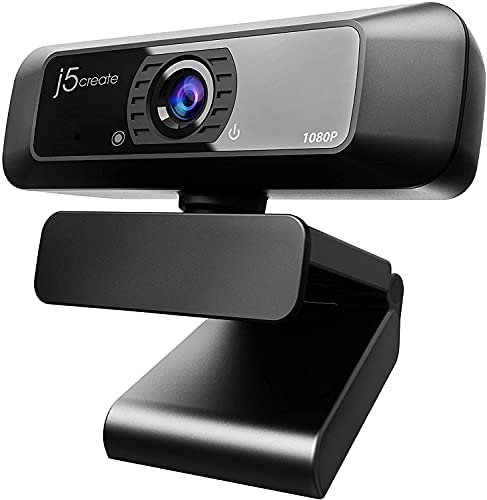 j5create USB Streaming Webcam - 1080P HD avec Rotation de 360°, Microphone Haute fidélité, pour Skype Youtube Zoom Facetime, Convient pour Les conférences et Les appels (JVCU100) Fiche Technique et Prix au Maroc