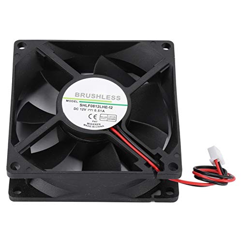 Ventilateur de refroidissement 12V refroidisseur DC12V ventilateur de refroidissement ventilateur de refroidissement 2Pin ventilateur de refroidissement 8CM pour ordinateur pour PC Fiche Technique et Prix au Maroc