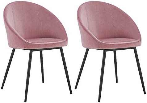 Happy Garden Lot de 2 chaises Vintage Diane Velours Rose Fiche Technique et Prix au Maroc