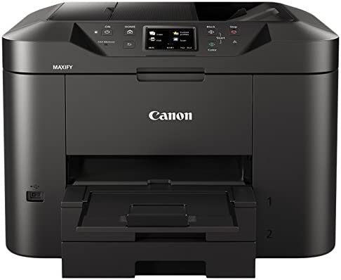 Canon - Maxify MB2750 - Imprimante Multifonction Jet d'encre, 24 ipm (Impressions par Minute) en Blanc et Noir, 15,5 ipm en Couleur, 600 x 1 200 dpi - Noir/AnthraciteAvis,  Fiche Technique et Prix au Maroc