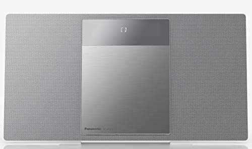 Panasonic Micro-chaîne compacte SC-HC410EG-S I Puissance de 40W CD USB Bluetooth AUX in Autoplay Optimisation sonore avec Space Tune™ App Panasonic Music fixation murale silver - Version Française Fiche Technique et Prix au Maroc