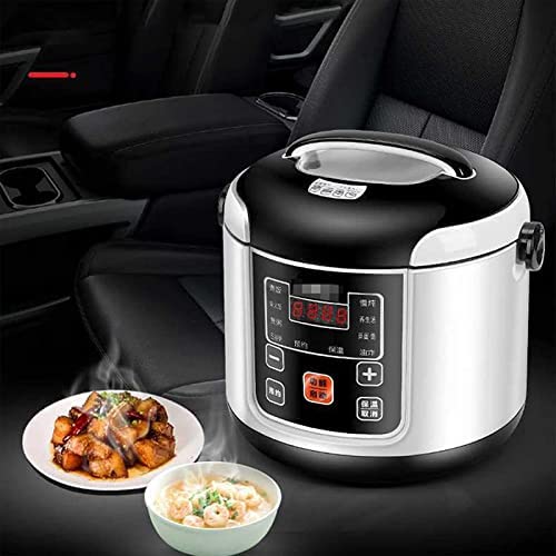 Small Rice Cooker, 12V / 24 V Portable Voyage De Voyage Cuideur De Riz, Chauffage De Cuisson Et Conserver Une Fonction Chaude, Parfait pour Les Voitures, Voyage De Camp,12v Fiche Technique et Prix au Maroc