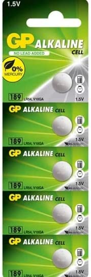 GP Battery LR54 (189) Pile Alcaline, 10 Pièces Fiche Technique et Prix au Maroc