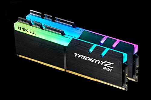 G.Skill Trident Z RGB F4-3200C16D-16GTZRX module de mémoire 16 Go DDR4 3200 MHz - Modules de mémoire (16 Go, 2 x 8 Go, DDR4, 3200 MHz, 288-pin DIMM, Noir) Fiche Technique et Prix au Maroc