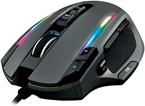 THE G-LAB Kult Nitrogen CORE Souris Gamer Filaire Haute Performance - Capteur Optique Avago 10 000 DPI, RGB, Poids Ajustable, 11 Boutons Programmables, Ultra Légère - Compatible PC/PS4/PS5/Xbox One Fiche Technique et Prix au Maroc