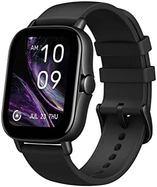 Amazfit GTS 2e Montre Connectée Homme avec GPS/GLONASS, 1.65" Écran AMOLED, SpO2, 90+ Modes Sportifs, Alexa, 50+ Candrans Smartwatch pour Android/iphone(Noir) Fiche Technique et Prix au Maroc