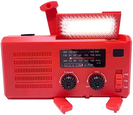 DISHENGZHEN Radios solaires Portables, Radio à manivelle avec Lampe de Poche pour Urgence, radios météo avec manivelle et Charge Solaire pour Voyage, Camping, randonnée, Survie Fiche Technique et Prix au Maroc