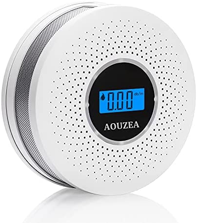 Detecteur Monoxyde Carbone, Detecteur de Fumé, Alarme Maison Monoxyde Carbone Fumee, Affichage Numérique LCD Haute Précision de Faible Puissance, Détecteur de Fumée et de Monoxyde de Carbone 2 en 1 Avis, Fiche Technique et Prix au Maroc
