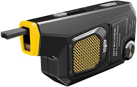 Nitecore Blowerbaby BB2 Ventilateur de nettoyage électronique pour appareil photo et objectif 2,7 kPa pression du vent 80 km/h avec brosse à changement rapide Fiche Technique et Prix au Maroc