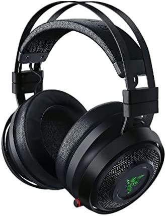 Razer Nari Ultimate - Casque de Jeu sans Fil avec HyperSense (Technologie HyperSense, Audio sans Fil de 2,4 GHz, THX Spatial Audio Coussinets à Gel refroidissant) Noir Fiche Technique et Prix au Maroc