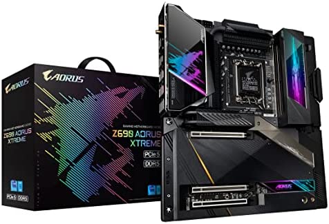 GIGABYTE Z690 AORUS Xtreme (LGA 1700/ Intel Z690/ EATX/ DDR5/ Quad M.2/ PCIe 5.0/ USB 3.2 Gen2X2 Type-C/Intel WiFi 6E/ AQUANTIA 10GbE LAN/Intel Thunderbolt 4/ carte mère) Fiche Technique et Prix au Maroc