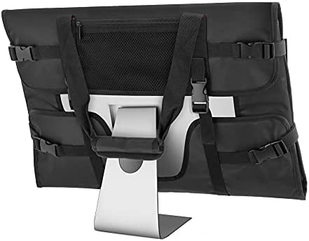 Trunab Sac de Moniteur Transport Compatible avec iMac 21.5'', 24'', Moniteur 24'', Housse Protection Écran Sac à Main Ordinateur Rangement avec Le Poche pour Les Accessoires Fiche Technique et Prix au Maroc