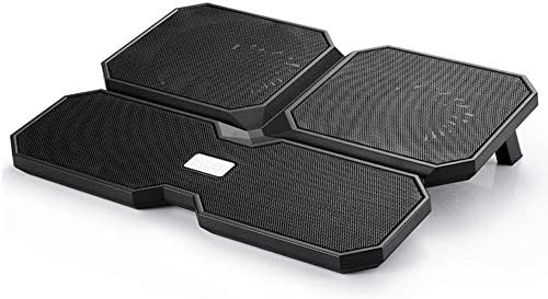 DEEP COOL Multi-Core X6 de Refroidissement pour Ordinateur Portable 15,6"- Panneau de Maille métallique 2 x 100 mm et 2 Ventilateurs de 140 mm Noir Fiche Technique et Prix au Maroc